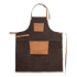 Petromax Buff Leather Apron with neck strap