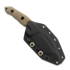 PG Knives Breaker, Kryptek Tan G-10, Satin