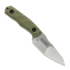 PG Knives Defender, Green G-10, Satin