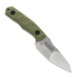 PG Knives Defender, Green G-10, Satin