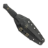 PG Knives Stealth Dagger, Kryptek Black G-10, Cerakote
