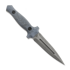 PG Knives Stealth Dagger, Kryptek Blue G-10, Acid Wash