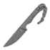 Piranha Knives Lich peilis, black kydex