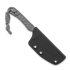 Нож Piranha Knives Lich, black kydex