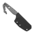 Piranha Knives Orion 칼, black kydex