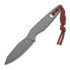 Coltello Piranha Knives Orion, red kydex