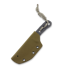 Coltello Piranha Knives Skeleton Necker, coyote kydex