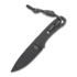 Piranha Knives Skeleton Necker peilis, white kydex