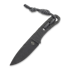 Coltello Piranha Knives Skeleton Necker, white kydex