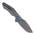 PMP Knives Alpha Smilodon Gray/Blue kääntöveitsi