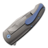 PMP Knives Berserker Gray Blue Hardware sulankstomas peilis