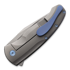 Coltello pieghevole PMP Knives Berserker Gray Blue Hardware