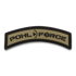 Pohl Force 3D rubber patch 补丁, 褐色