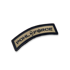 Naszywka Pohl Force 3D rubber patch, brązowa