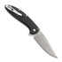 Coltello pieghevole Pro-Tech Cambria Flipper, TechnoCarbon Red Inlay CF2101-LTDTCRED