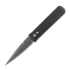 Pro-Tech Godfather Black folding knife, Smoky Grey blade 921-SG