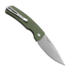 Pro-Tech MAGIC 2 sulankstomas peilis, Green Aluminum, Stonewash M2601-GREEN