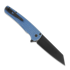 Coltello pieghevole Pro-Tech Malibu, Blue Battleworn Dragon Scale Aluminum, DLC 5436-BWBLUELTD