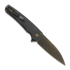 Pro-Tech Malibu Flipper Black Dragon Scale kääntöveitsi, Smoky Grey 5336-LTDSGRGH