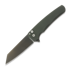Coltello pieghevole Pro-Tech Malibu Smoky Grey DLC, Textured Green 5406-SGGREEN