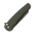 Coltello pieghevole Pro-Tech Malibu Smoky Grey DLC, Textured Green 5406-SGGREEN