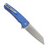 Coltello pieghevole Pro-Tech Malibu Stonewashed Reverse Tanto, blu 5401-BLUE