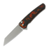 Pro-Tech Malibu Stonewashed Reverse Tanto Del Fuego folding knife 5401-DF