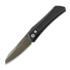 Coltello pieghevole Pro-Tech Oligarch, Black Aluminum, Smoky Grey DLC DS121