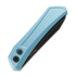 Pro-Tech Oligarch 折り畳みナイフ, Blue Aluminum, DLC DS103TBLUE