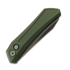 Pro-Tech Oligarch sulankstomas peilis, Green Aluminum, DLC DS121-GREEN