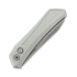 Pro-Tech Oligarch sulankstomas peilis, Grey Aluminum, Stonewash DS101-GREY