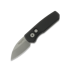 Coltello pieghevole Pro-Tech Runt 5, Black Aluminum, Stonewash R5301