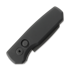 Pro-Tech Runt 5 DLC Reversed Tanto 折り畳みナイフ, 黒 R5203