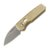 Pro-Tech - Runt 5 Stonewashed Wharncliffe, AlBronze