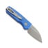 Pro-Tech Runt 5 Stonewashed Wharncliffe összecsukható kés, kék R5301-BLUE