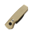 Coltello pieghevole Pro-Tech Runt 5 Stonewashed Wharncliffe, Textured, AlBronze R5313