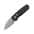 Πτυσσόμενο μαχαίρι Pro-Tech Runt 5 Stonewashed Wharncliffe, Textured, μαύρο R5305