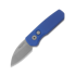 Pro-Tech Runt 5 sulankstomas peilis, Textured Blue Aluminum, Stonewash R5305-BLUE