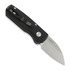 Pro-Tech Runt 5 Wharncliffe Magnacut sulankstomas peilis, juoda R5300-LTD