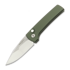 Pro-Tech Scapegoat Compact 2026 Custom folding knife, Green 2026SCCS003