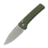 Coltello pieghevole Pro-Tech Scapegoat Compact Green Aluminum RCS1105-GREEN
