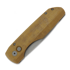 Pro-Tech Synapse Black Aluminum & Natural Micarta sulankstomas peilis, Stonewash VERO1211-NATURALLINEN
