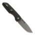 Pro-Tech Synapse Black Aluminum & Red Micarta sulankstomas peilis, Acid Washed VERO1211-AWREDLINEN