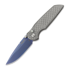 Coltello pieghevole Pro-Tech TR-3 Integrity Custom, SW/Blasted Relic, Sapphire Blue INTCUSTOM003