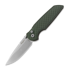 Pro-Tech TR-3 Integrity sulankstomas peilis, Green Relic, Stonewash INT105-GREEN