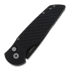 Pro-Tech TR-3 X1 Tactical Response 3.5 Clip Point Black sulankstomas peilis, Fish Scale TR-3X1