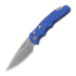 Pro-Tech TR-5 Stonewash sulankstomas peilis, mėlyna T501-BLUE