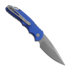 Pro-Tech TR-5 Stonewash sulankstomas peilis, mėlyna T501-BLUE