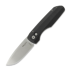 Pro-Tech Vero Synapse 折叠刀, stonewashed, black handle VERO1211-BLKMIC