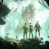 Prometheus Design Werx Art Print - Off World Mountain Ruins